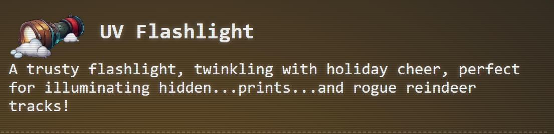 UV Flashlight